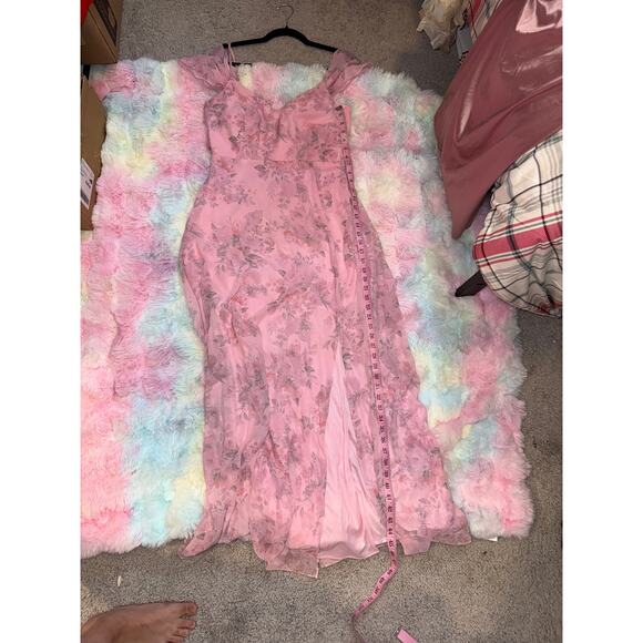 BIRDY GREY MAXI BRIDESMAID DRESS - Picture 9 of 11